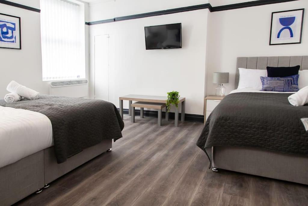 Bootle, Liverpool Modern 1Bed Ft Apartment ภายนอก รูปภาพ